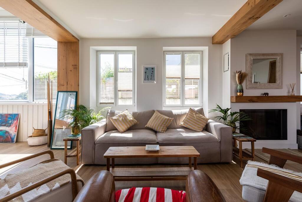 Beautiful Beach House In Front Of The Ocean Біарріц Екстер'єр фото